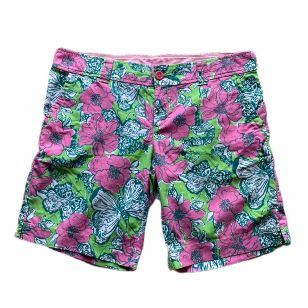 Lilly Pulitzer Womens Bermuda Walking Shorts 12